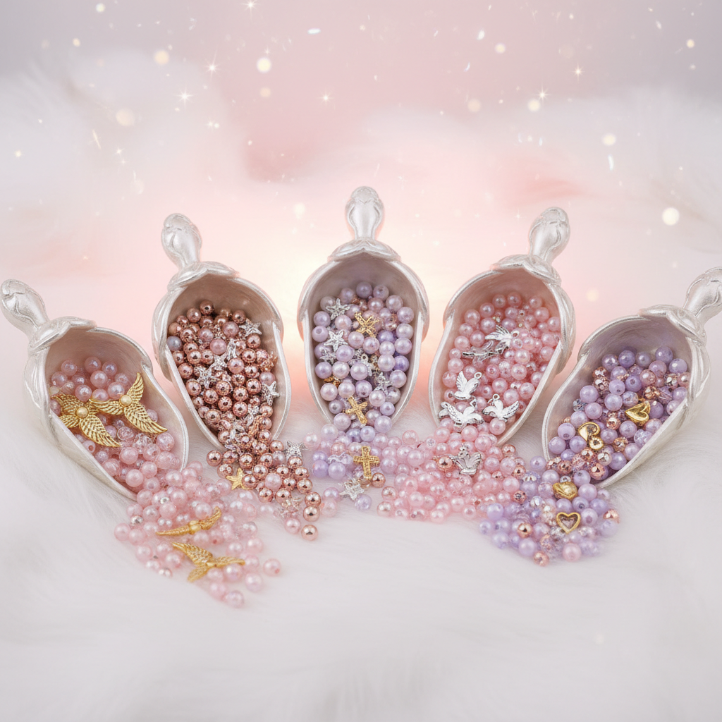 5 Scoops of Beads and Charms